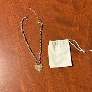 Sunburst Gold Pendant Necklace